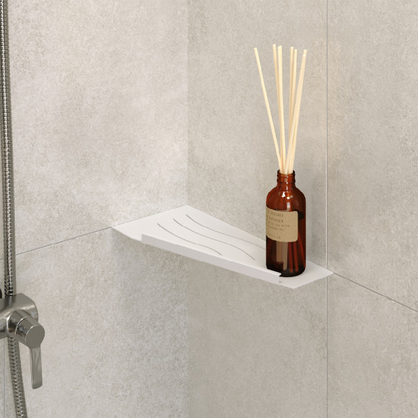 Полка в ванную комнату RGW MT-11W (правая) белая (49279911-01R) Полка в ванную комнату RGW MT-11W (правая) белая (49279911-01R)