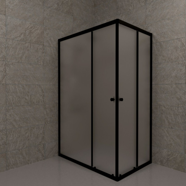 Душевой уголок Triton Вента 120x80 стекло прозрачное, профиль хром (DK363) Душевой уголок Triton Вента 120x80 стекло прозрачное, профиль хром (DK363)