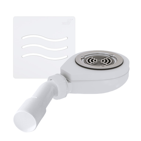 Сифон для душевого поддона RGW S-016-1 белый (502411161-01)