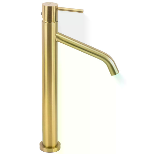 Смеситель для раковины Rea Level золото матовое (REA-B6217)