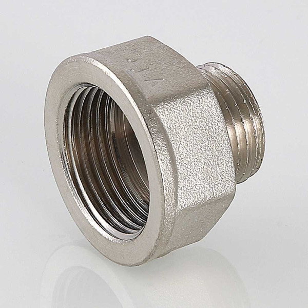 Переход 3/4"Нх1 1/4"В Valtec (никель) (VTr.592.N.0705) Переход 3/4"Нх1 1/4"В Valtec (никель) (VTr.592.N.0705)