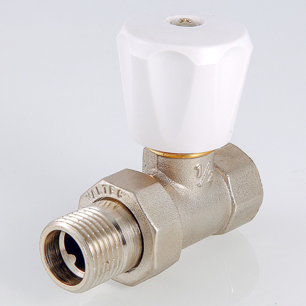 Клапан регулировочный прямой 1/2" Valtec VT.008.LN (компактный) (VT.008.LN.04)