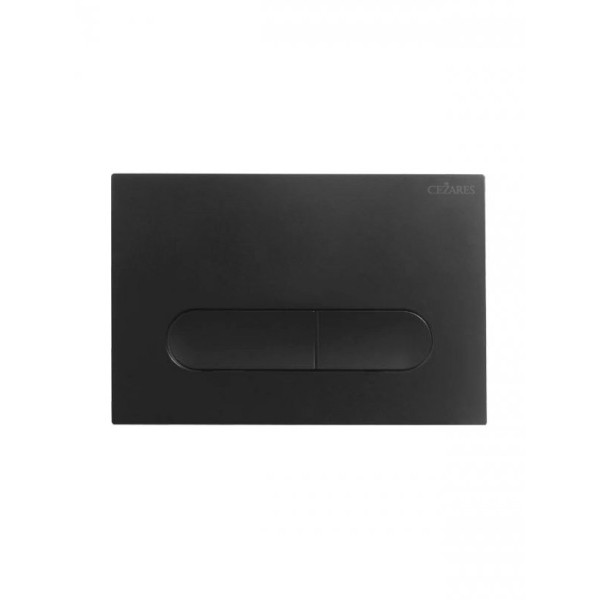 Клавиша смывная Cezares Liner черный матовый (LINER-BTN-NOP)