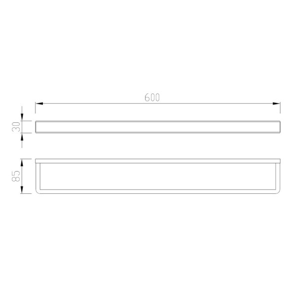 Полотенцедержатель Abber Westen никель (AA1755NG)