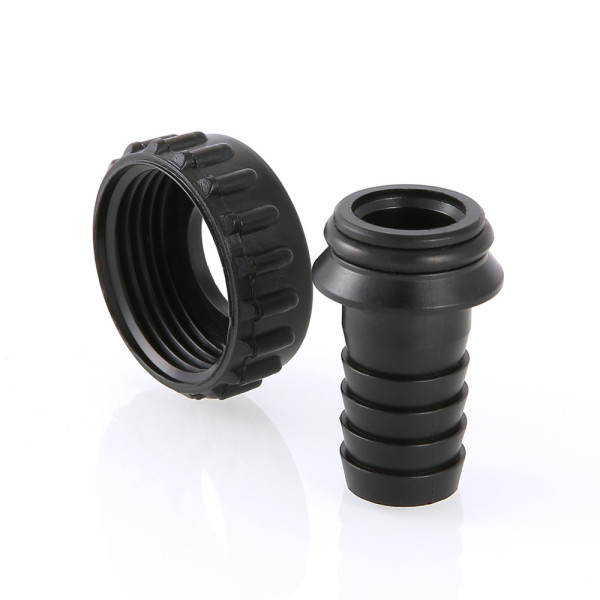 Штуцер с накидной гайкой 3/4"(18) ЕК для сливного крана Valtec (ABS пластик) VTr.654.NE.0510