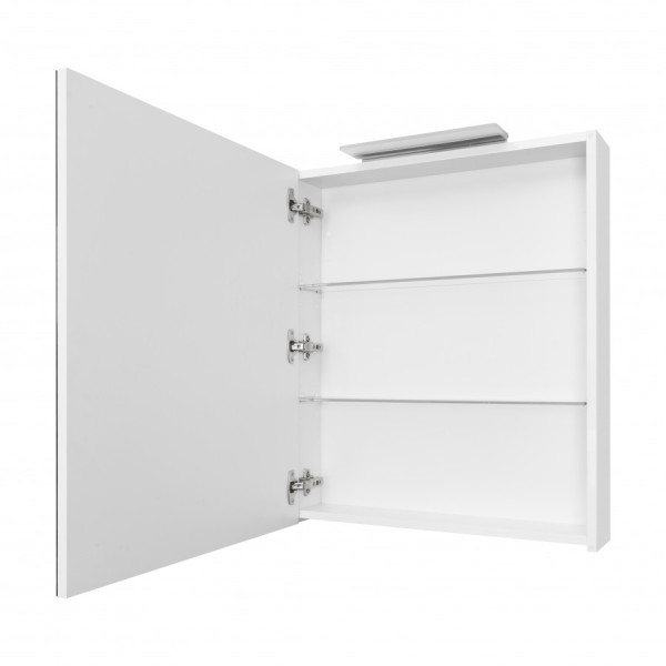 Шкаф зеркальный Roca Oleta 600x137x700 белый матовый (A857645501)