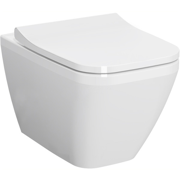 Унитаз подвесной Vitra Integra Square 54 см, безободковый (7082B003-0075)