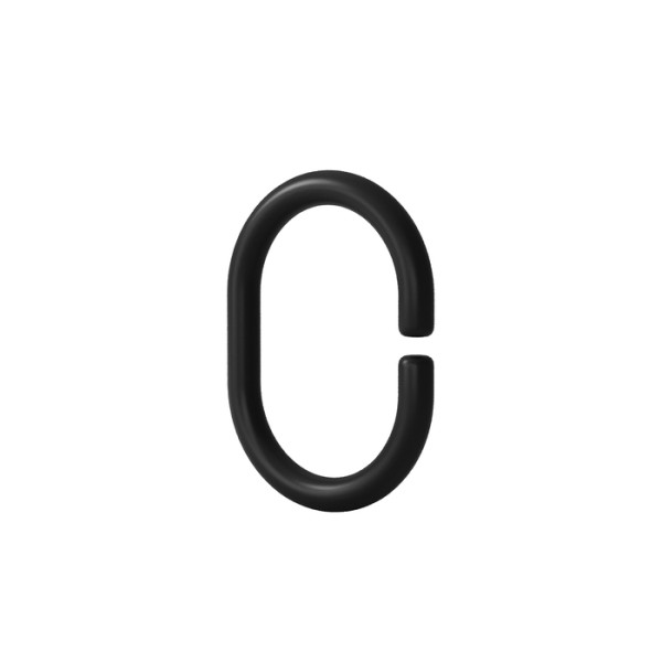 Кольцо для текстильных шторок для ванны Iddis Optima Home 60x40x5 черный (RID013P) Кольцо для текстильных шторок для ванны Iddis Optima Home 60x40x5 черный (RID013P)