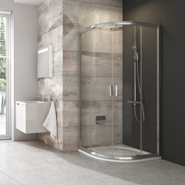 Душевой уголок Ravak Blix 90x90x190 стекло прозрачное, профиль хром (3B270C0Z1) Душевой уголок Ravak Blix 90x90x190 стекло прозрачное, профиль хром (3B270C0Z1)