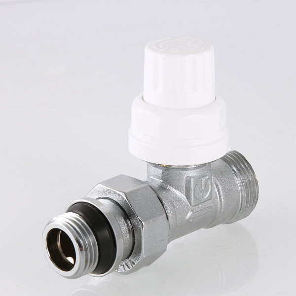 Клапан термостатический прямой 1/2"*3/4"(18) евроконус Valtec VT.032.NER (с уплотн. кольцом) (VT.032.NER.04)