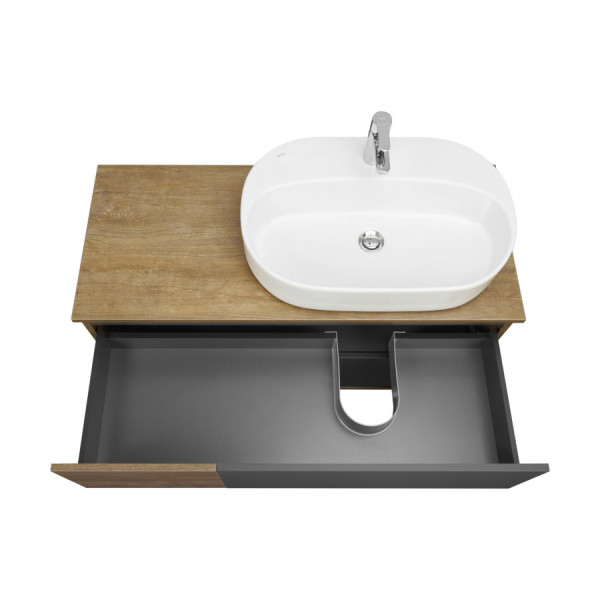 Тумба подвесная Aquaton Терра 1050x454x522 дуб кантри, антрацит (1.A246.9.01T.EKA.0) Тумба подвесная Aquaton Терра 1050x454x522 дуб кантри, антрацит (1.A246.9.01T.EKA.0)