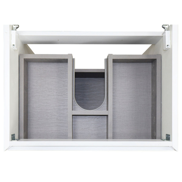 Тумба подвесная Azario с раковиной Velluto 60 с раковиной Слим 60 (CS00088601)