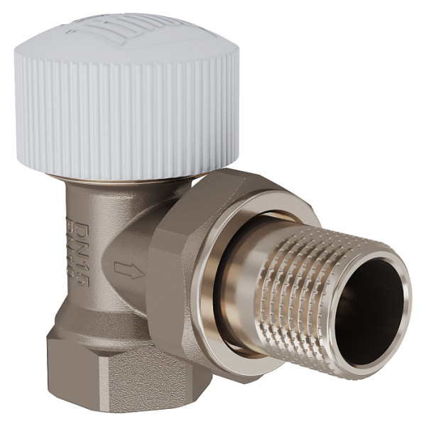 Клапан термостатический угловой 1/2" Royal Thermo М30х1,5 (RTO 07.1525) Клапан термостатический угловой 1/2" Royal Thermo М30х1,5 (RTO 07.1525)