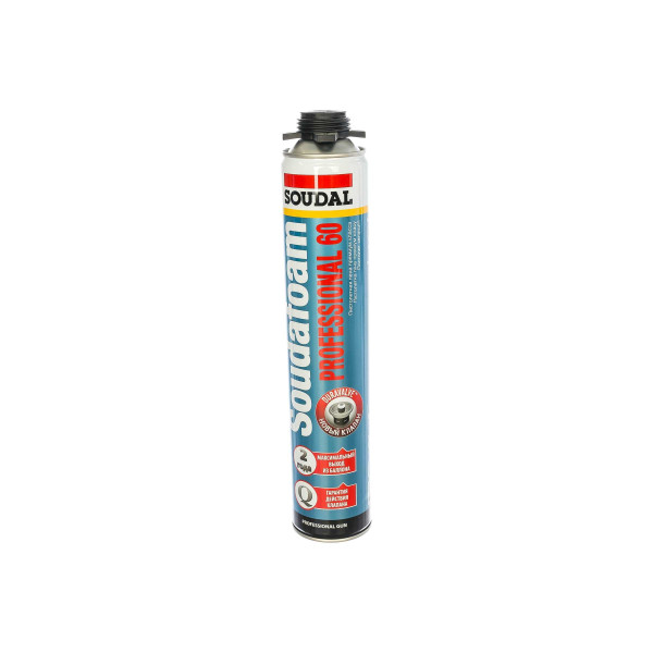 Пена монтажная Soudal пистолетная Professional 750 мл (113985) Пена монтажная Soudal пистолетная Professional 750 мл (113985)