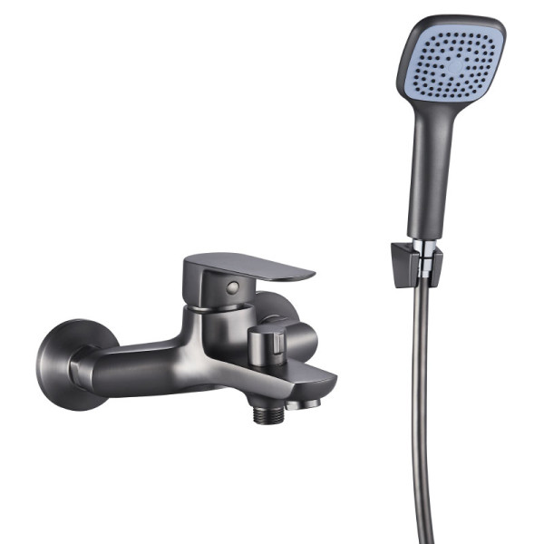 Смеситель для ванны и душа Melodia della vita Samba оружейная сталь (MDV30840gn)