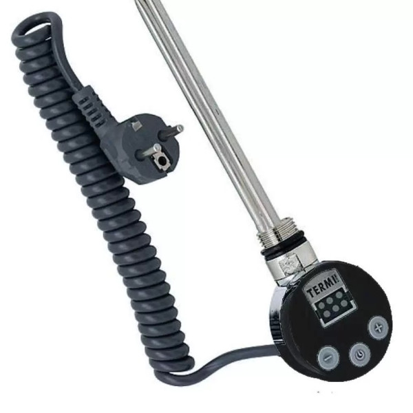 ТЭН Indigo 300 Вт TERMICOM с дисплеем, черный (TERM300 BL)