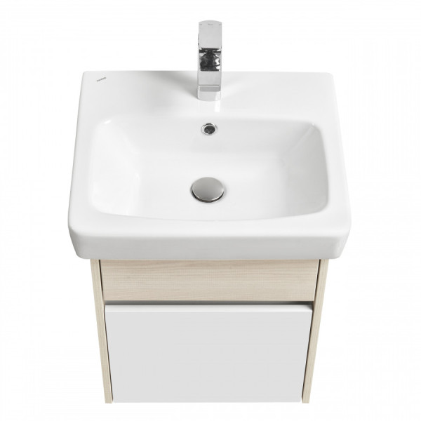 Тумба подвесная Aquaton Верди PRO 445x386x515 белый, ясень фабрик (1.A195.9.01V.DAV.0) Тумба подвесная Aquaton Верди PRO 445x386x515 белый, ясень фабрик (1.A195.9.01V.DAV.0)