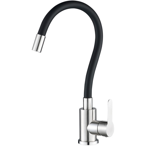 Смеситель для кухни Wesnaart Eko черный (EKO05-140)