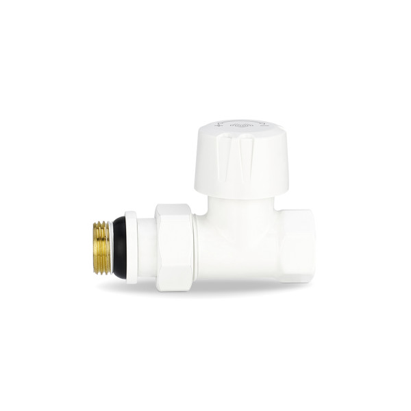 Клапан термостатический прямой 1/2" Varmega VMDV06 (белый) (VMDV06-110404)