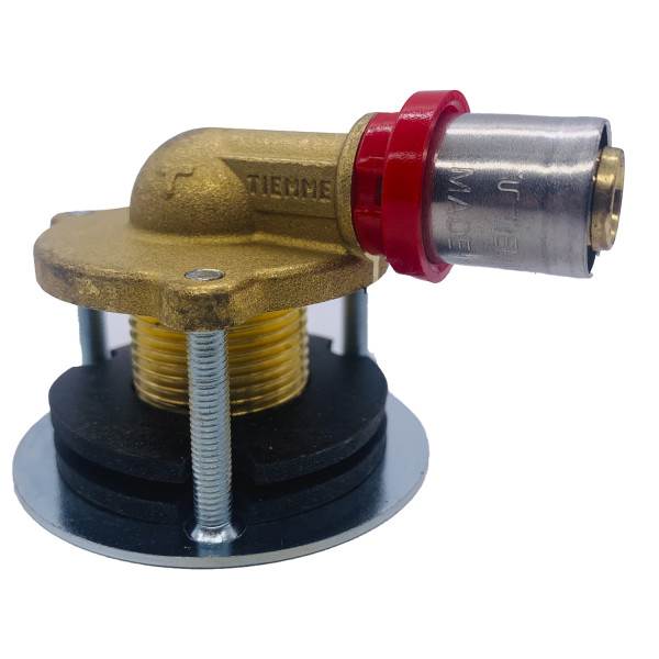 Водорозетка Tiemme 16х1/2" ВР латунь (для гипсокартона, пресс, L=28 мм.) (1651062 / 1662CG) Водорозетка Tiemme 16х1/2" ВР латунь (для гипсокартона, пресс, L=28 мм.) (1651062 / 1662CG)