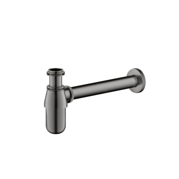 Сифон для раковины Aquatek 1"-1/4" черный хром (AQ6014BGM)