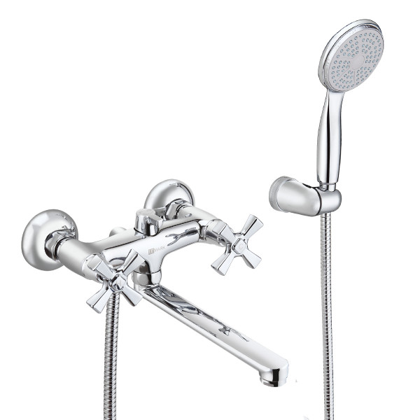 Смеситель для ванны и душа Lemark Benefit хром (LM2513C) Смеситель для ванны и душа Lemark Benefit хром (LM2513C)