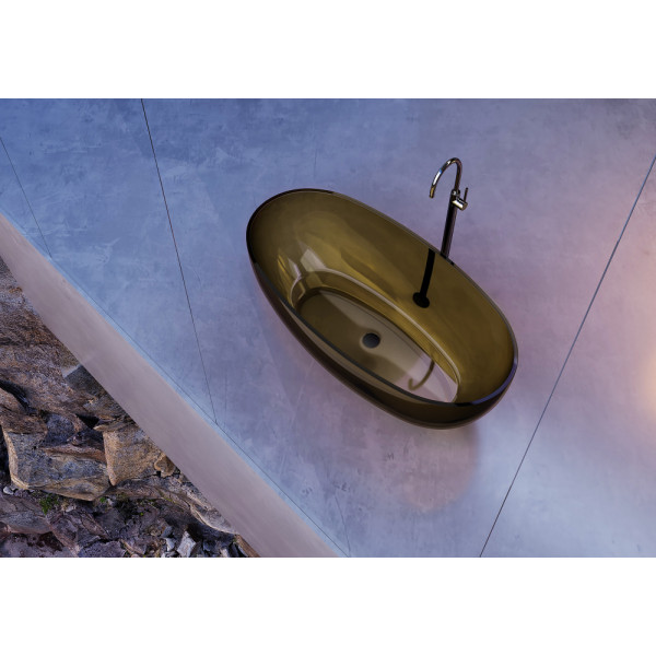 Ванна прозрачная Abber Kristall 170x75 оливковый (AT9703Vesuvian) Ванна прозрачная Abber Kristall 170x75 оливковый (AT9703Vesuvian)