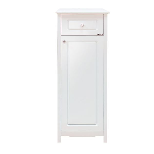 Пенал подвесной Comforty Тбилиси 400x355x428 белый глянцевый (00003132633)
