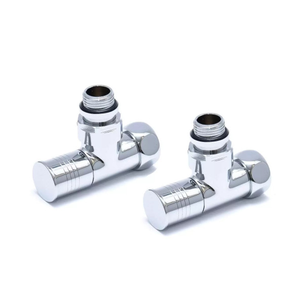 Вентиль запорный угловой Indigo г/ш 3/4"х1/2" хромированный для п/с (LUX-ZZ-4701)