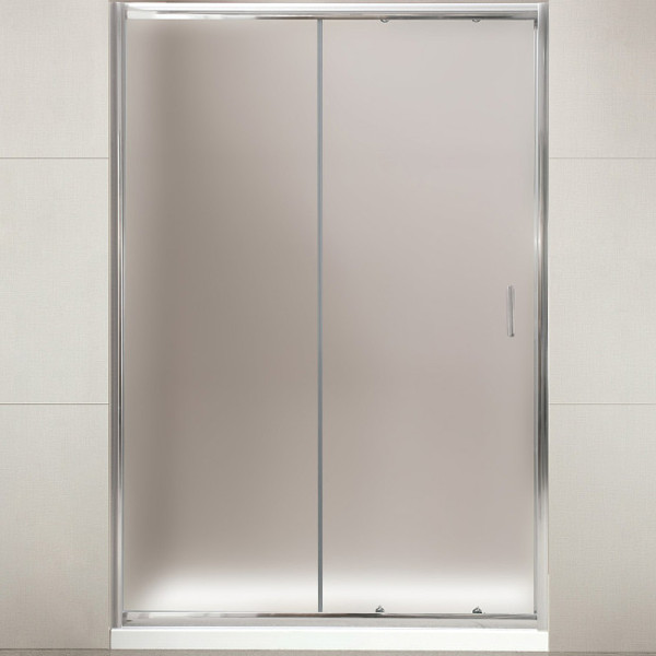 Душевая дверь BelBagno Uno 145x185 стекло рифленое, профиль хром (UNO-BF-1-145-P-Cr) Душевая дверь BelBagno Uno 145x185 стекло рифленое, профиль хром (UNO-BF-1-145-P-Cr)