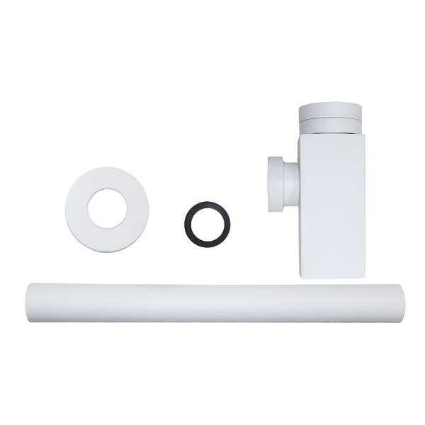 Сифон без выпуска для умывальника Azario 1 1/4" блистер белый (AZ-109-WHI)