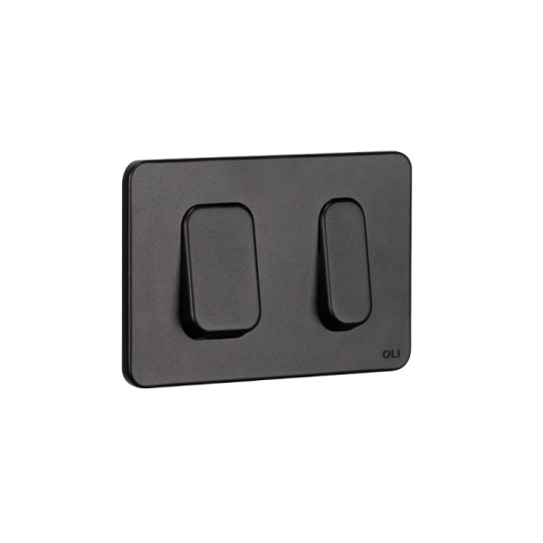 Клавиша смывная Oli Key черный матовый (890120)