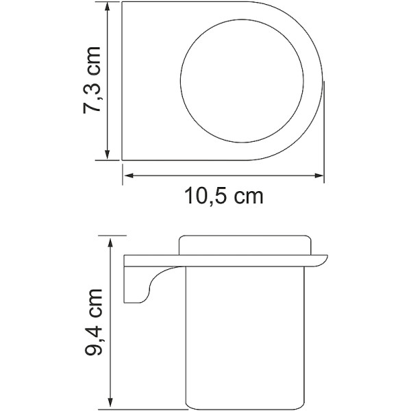 Подстаканник WasserKRAFT Kammel (K-8328W)