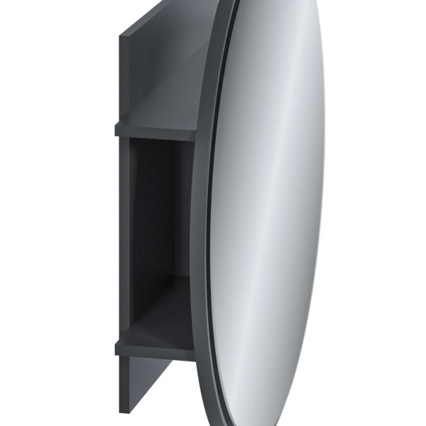 Зеркало 1Marka Mystery 800x172x800 черный (Ц0000033033)