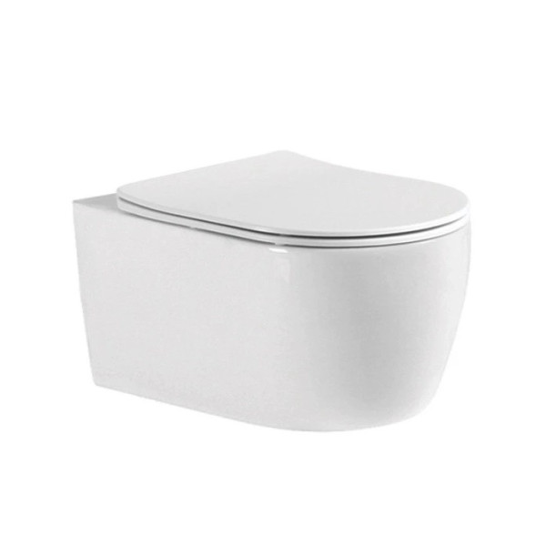 Комплект нсталляция c унитазом Aquatek Европа-014 3в1 рама INS-0000016 отдельностоящая +кнопкаKDI-0000014+унитаз Европа AQ1106-00 с крышкой-сиденьем