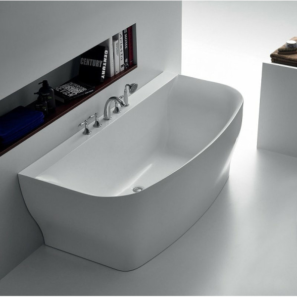 Ванна акриловая Belbagno 165x78 без перелива (BB74-1650-W0)