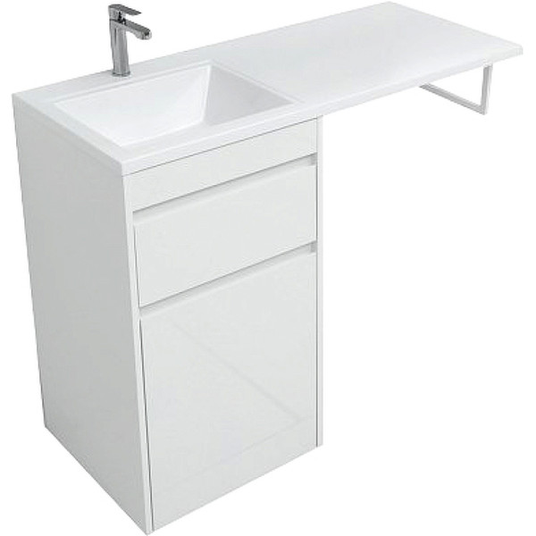 Тумба напольная Aquanet Токио 48 белый (напольная, 1 ящик) (00239289)