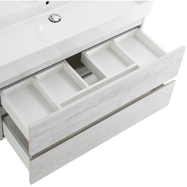 Тумба подвесная Cezares Molveno 46 100x50 Legno Bianco (MOLVENO 46-100-2C-SO-LB) Тумба подвесная Cezares Molveno 46 100x50 Legno Bianco (MOLVENO 46-100-2C-SO-LB)