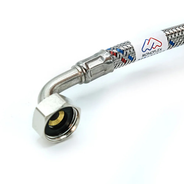 Шланг заливной для стиральной машины 4500 мм 3/4" ВВ Monoflex SS 12 мм (нерж. сталь) (Н02426)