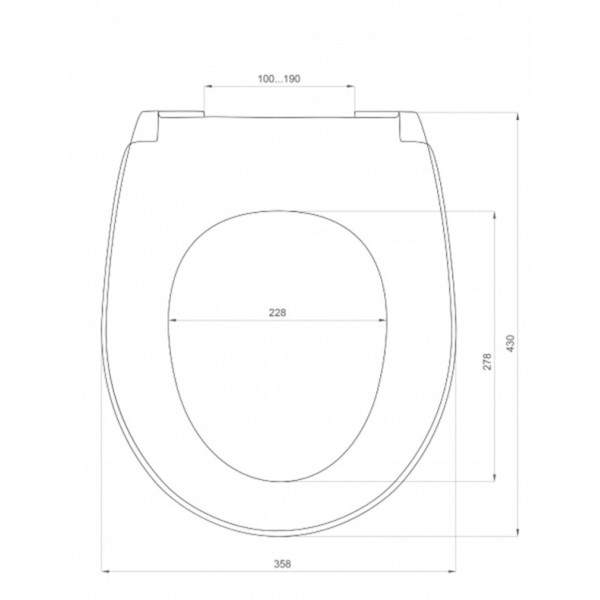 Сиденье для унитаза Santek Бореаль белое (1WH501546)