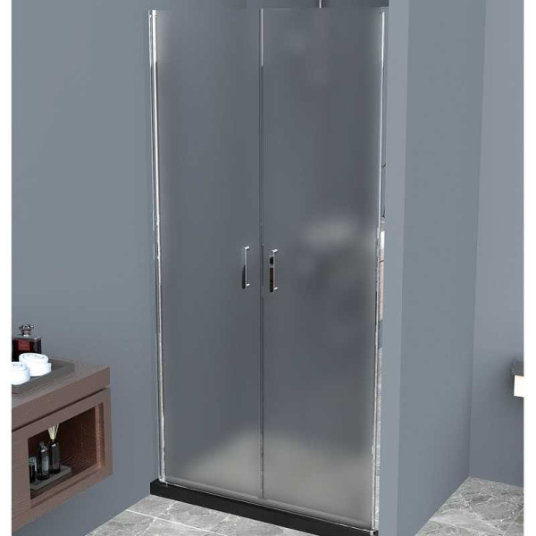 Душевая дверь Belbagno Uno 81,5x185 стекло рифленое, профиль хром (UNO-B-2-80-P-Cr) Душевая дверь Belbagno Uno 81,5x185 стекло рифленое, профиль хром (UNO-B-2-80-P-Cr)