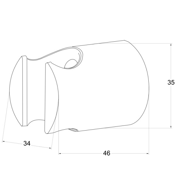 Кронштейн Melodia della vita оружейная сталь (MKP28003gn)