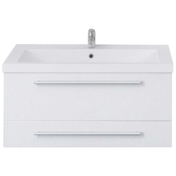 Тумба подвесная 1Marka Соната 576*478*400 белая (У51038)