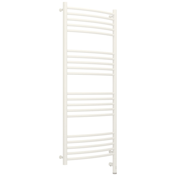 Полотенцесушитель электрический Сунержа Богема 3.0 выгнутая 1200x500 провод справа матовый белый (30-5803-1250)