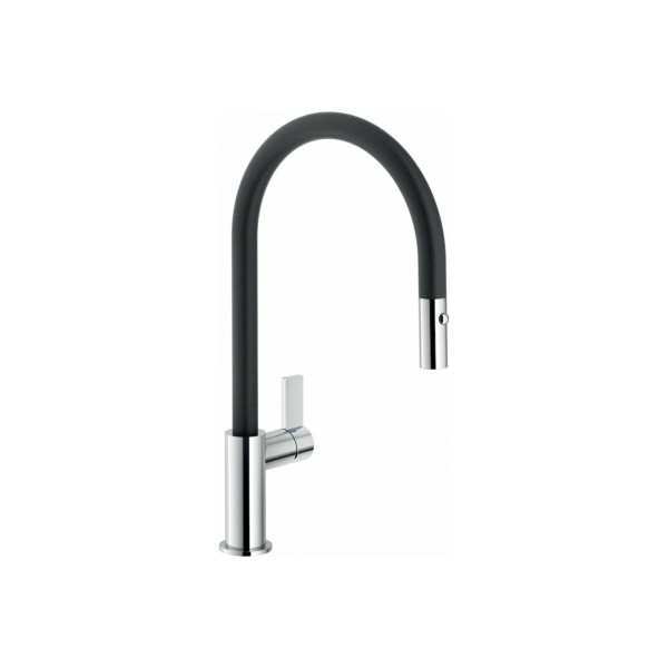 Смеситель для кухни Nobili Flag черный/хром (FL96137NC)