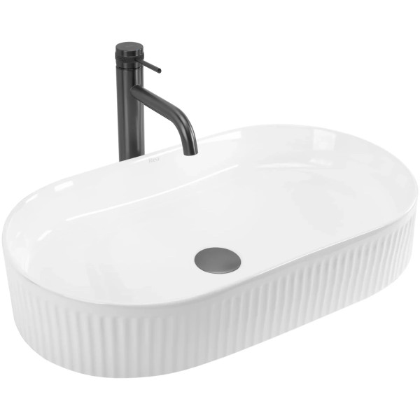 Раковина накладная REA Vanda 49x31x13 белая (REA-U6526)