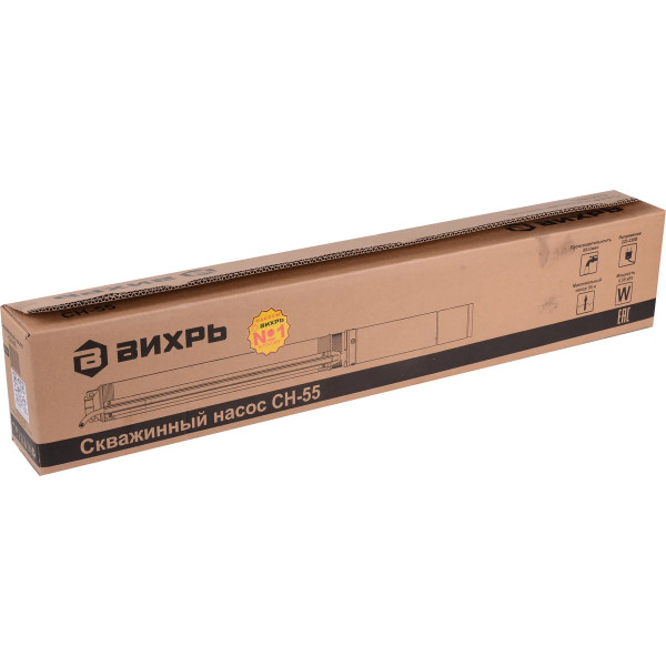 Насос скважинный Вихрь СН-55 90 мм (кабель 20 м) (68/3/9)