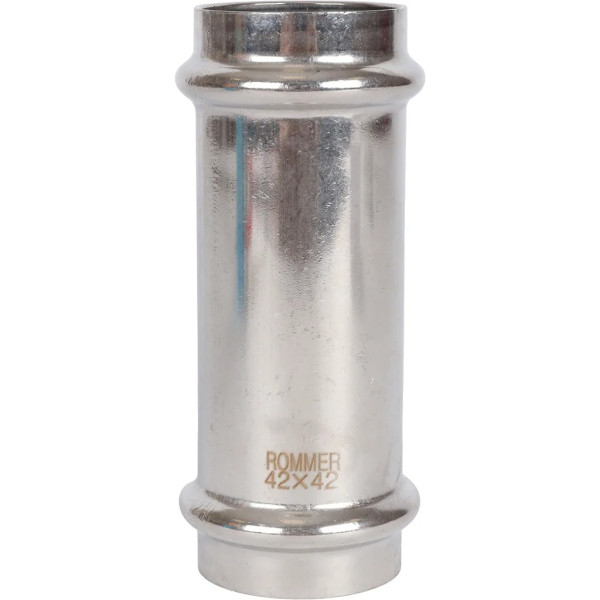 Муфта надвижная 42 Rommer из нержавеющей стали (пресс) (RSS-0019-000042)
