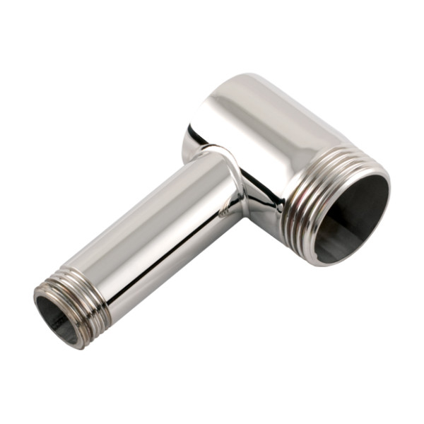 Уголок Сунержа переходной 1"x1/2" Н Нудл. L-60 мм матовый белый (30-1506-0112)