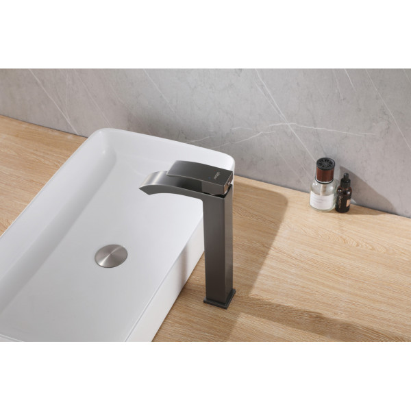 Смеситель для раковины Abber Wasserfall никель (AF8611NG) Смеситель для раковины Abber Wasserfall никель (AF8611NG)